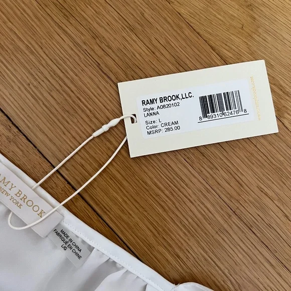 Ramy Brook Lanna Top in Cream - Picture 3 of 3